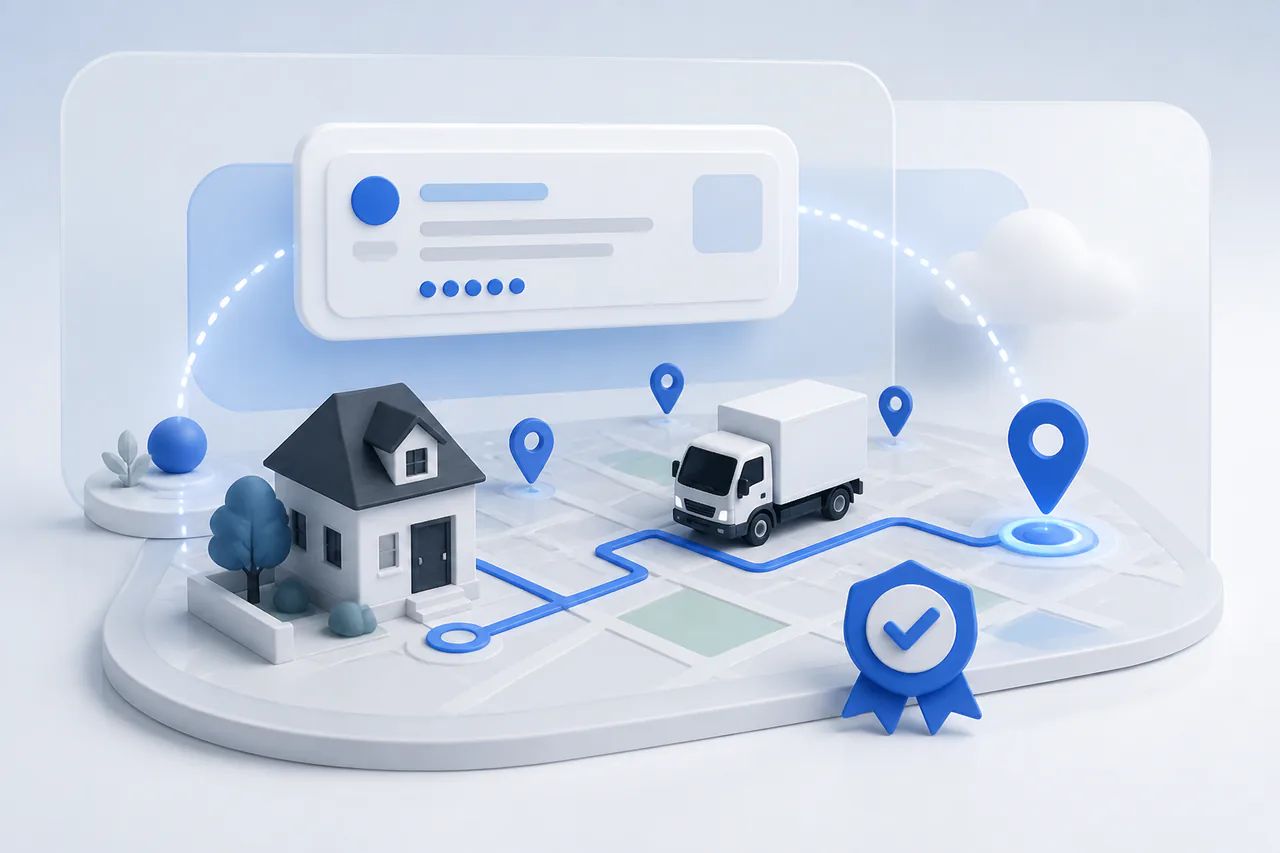 Minimal visual for Google Local Services Ads support