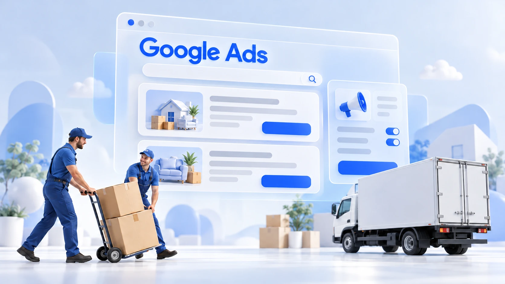 Google Ads for moving companies