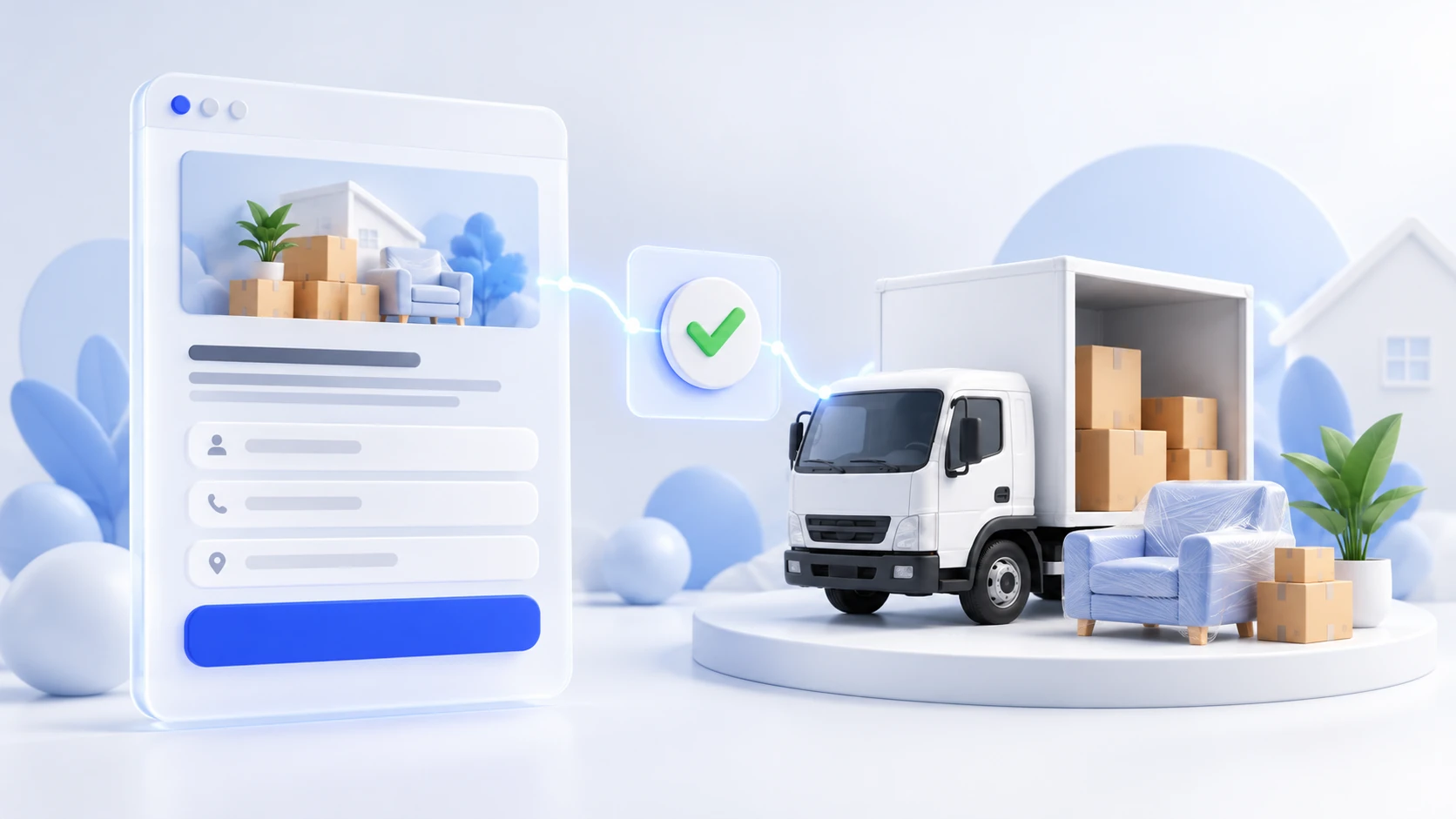 Moving company lead form